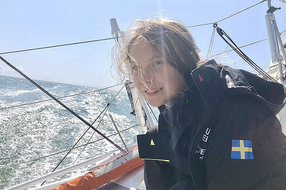 Эко-активистка из Швеции Грета Тунберг прибыла в Нью-Йорк на борту яхты Malizia II. Фото: с сайта posta-magazine.ru