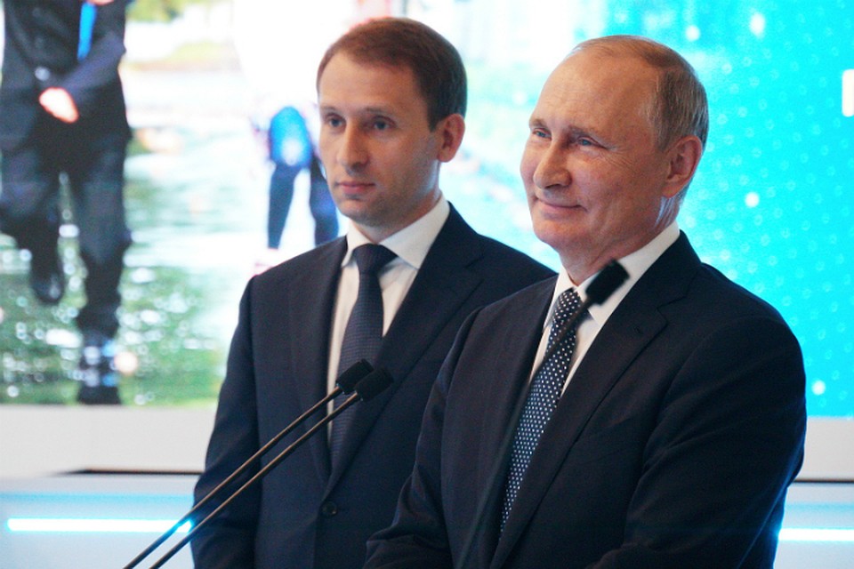 Владимир Путин дал старт работе международного терминала аэропорта в Хабаровске ФОТО: Министерство Российской Федерации по развитию Дальнего Востока и Арктики