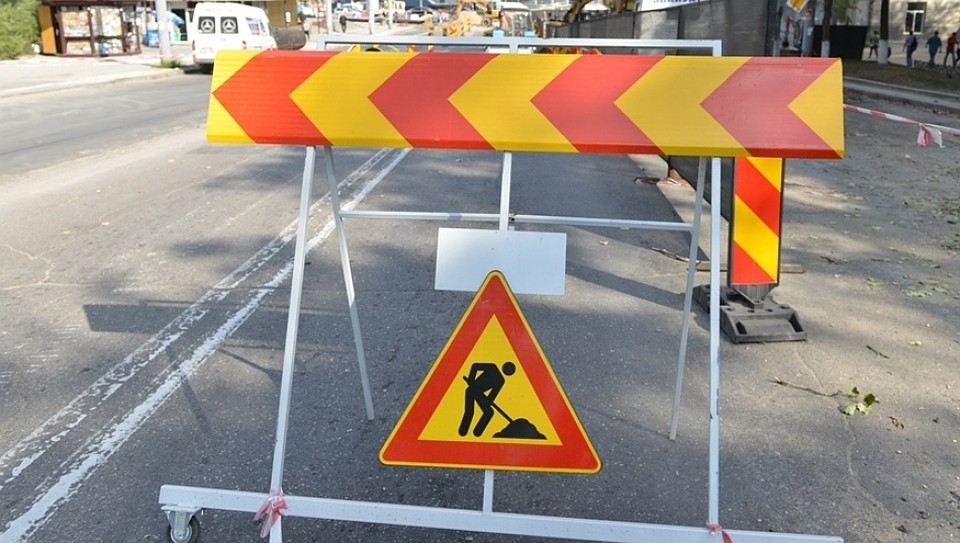 В исторической части города - на улице 31 августа - весь месяц будут идти работы