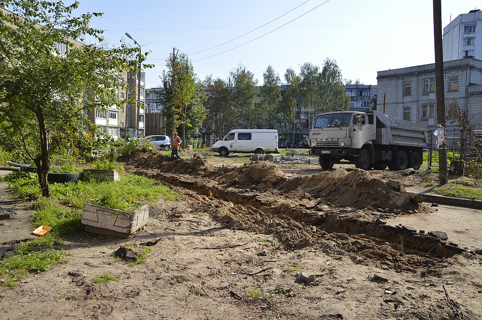 Некоторые дворы ждали ремонта с момента постройки домов Фото: пресс-служба администрации Твери