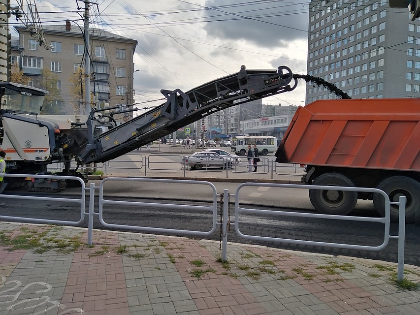 Перекресток Ленина и Российской. Фото: читатель КП-Челябинск.