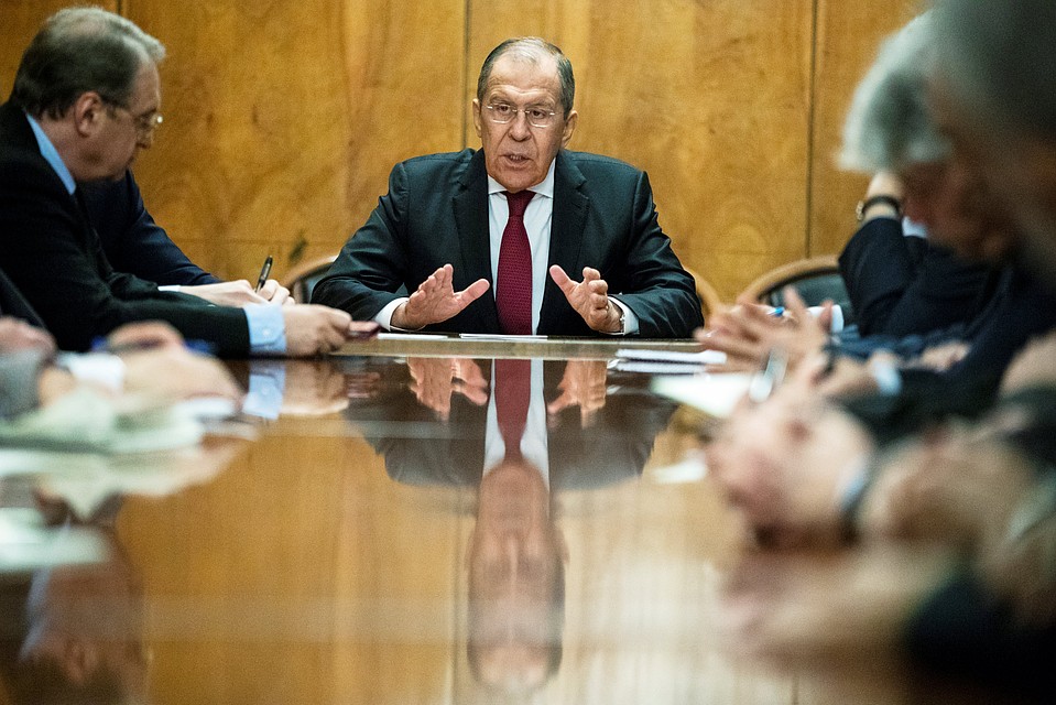 Министр иностранных дел РФ Сергей Лавров
