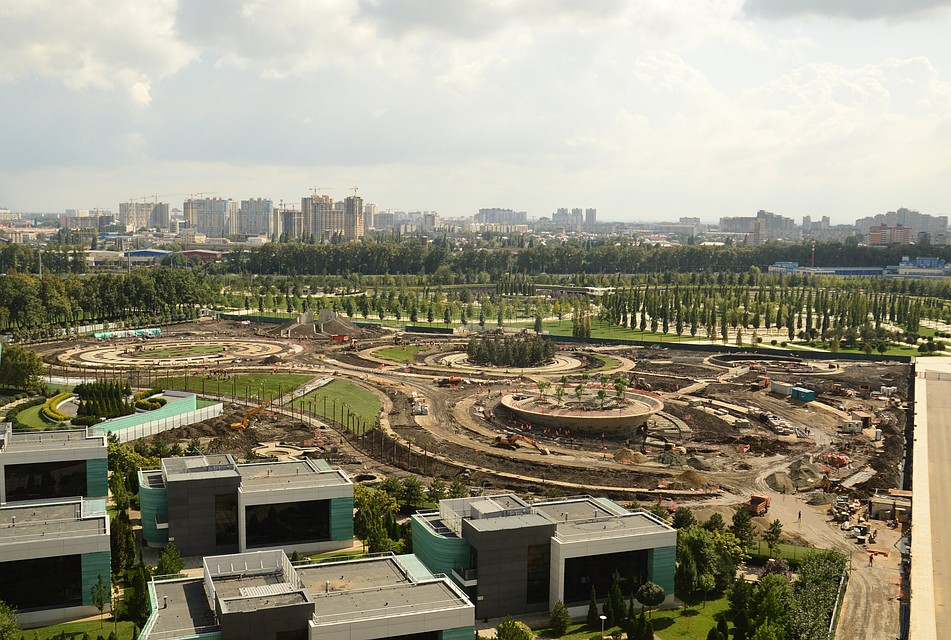 Парк "Краснодар" продолжает расширяться Фото: Евгений Таранжин