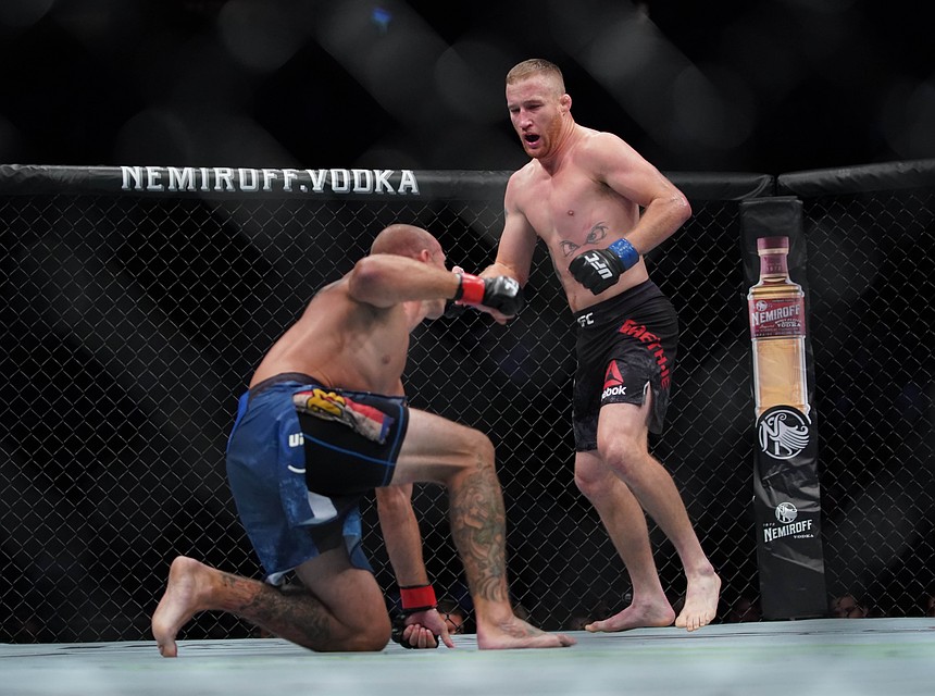 Главным событием UFC Fight Night в Ванкувере стал поединок Серроне - Гэтжи.