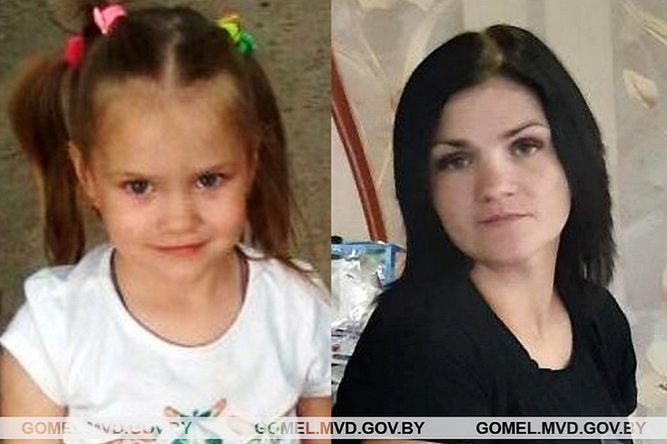 Женщина с дочкой несколько дней скрывалась у знакомых. Фото: УВД Гомельского облисполкома.