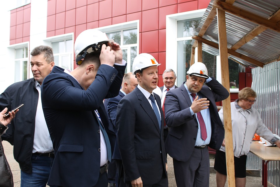Губернатор Алтайского края Виктор Томенко посетил Ключевский район