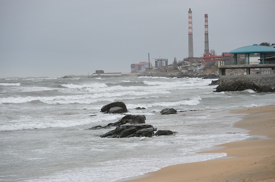 Каспийское море. Махачкала.