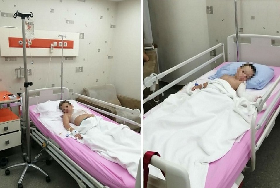 Дети получили ожоги 2 и 3 степени, сейчас они находятся в больнице. Фото: взято с E1.RU