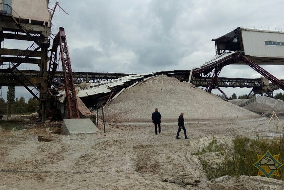 Технологический процесс пришлось остановить. Фото: МЧС