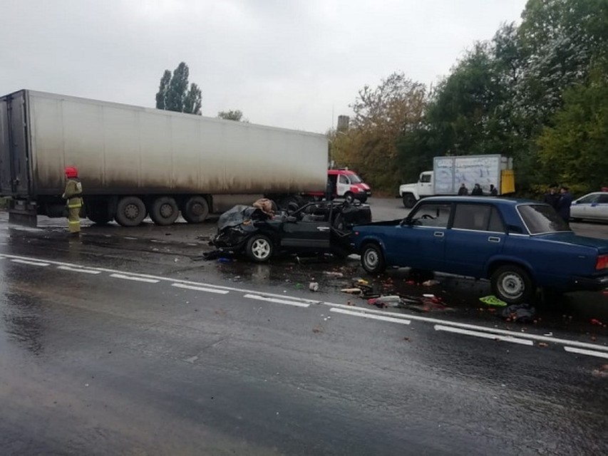 Водитель фуры «Вольво» ехал с стороны Белгорода в сторону Москвы