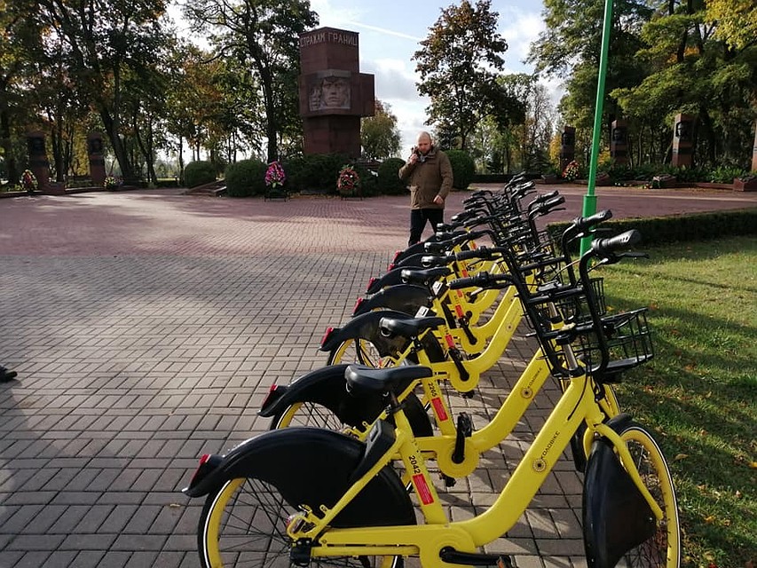 В Бресте тестируют велошеринг. Фото: Валерий ЦАПКОВ