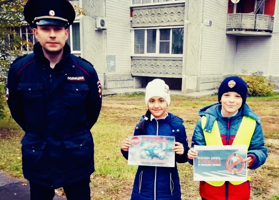 Вот они - герои тверских дорог. Фото: УМВД по Тверской области