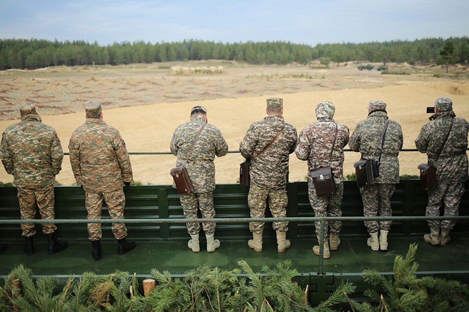 В Мулино Нижегородской области прошли военно-тактические учения "Эшелон-2019"
