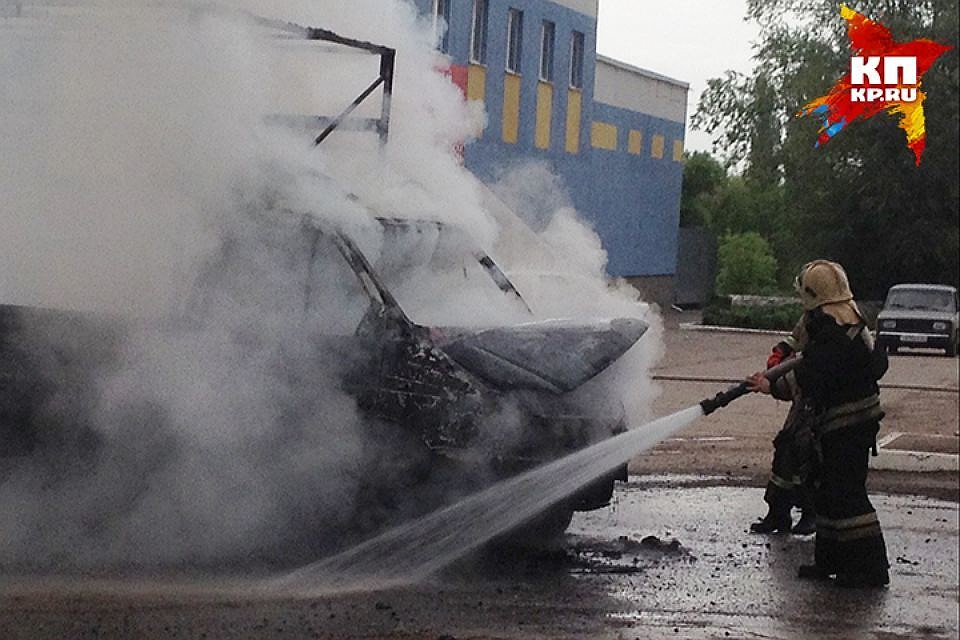 Пожар удалось оперативно погасить.