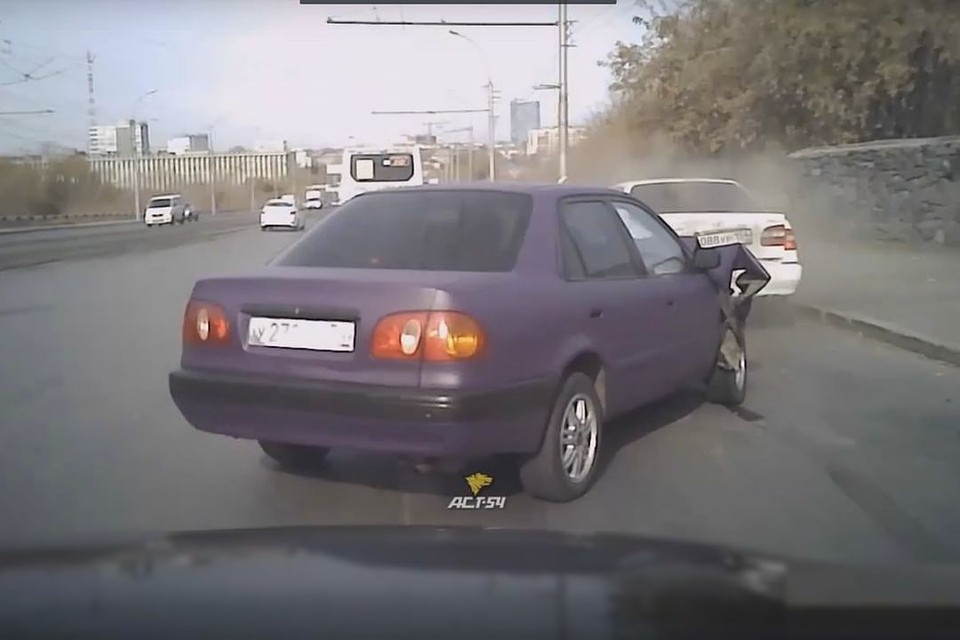 Авария произошла в Ленинском районе.