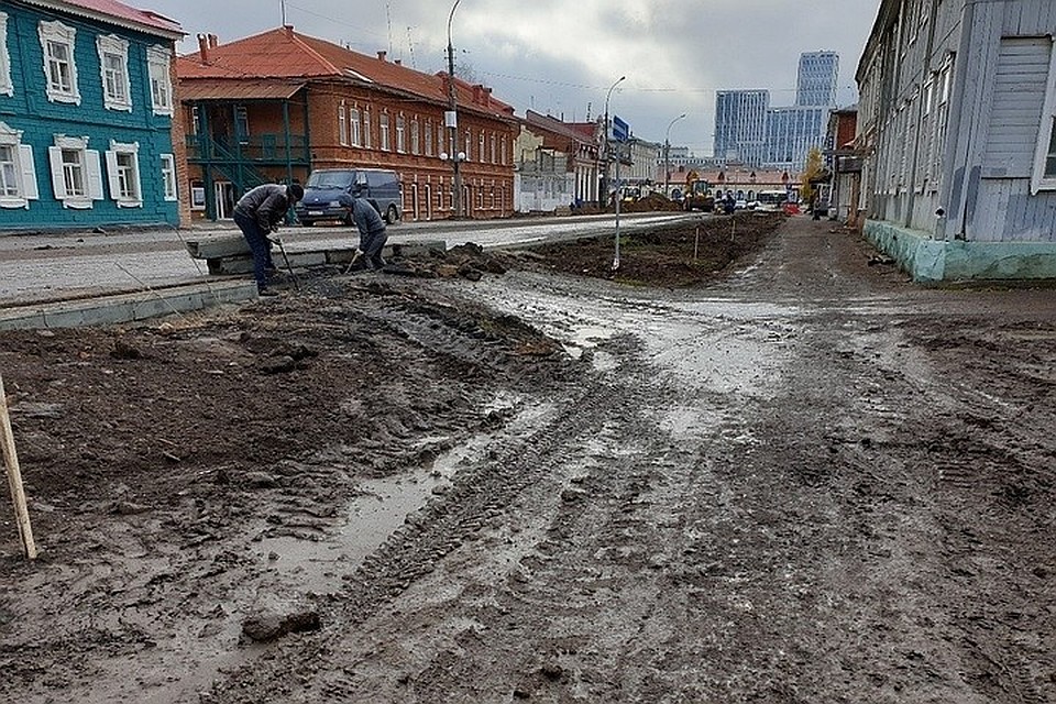 Такое состояние улицы возмутило чиновницу администрации главы