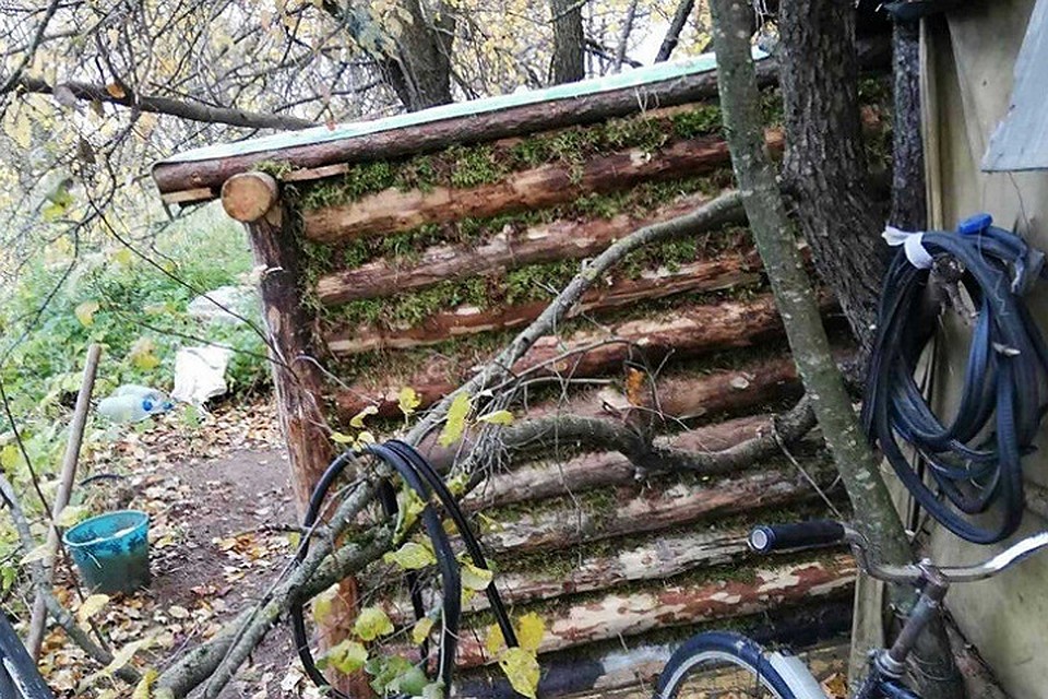 Вор соорудил времянку в лесной глуши и прожил в ней несколько лет. Фото: МВД.