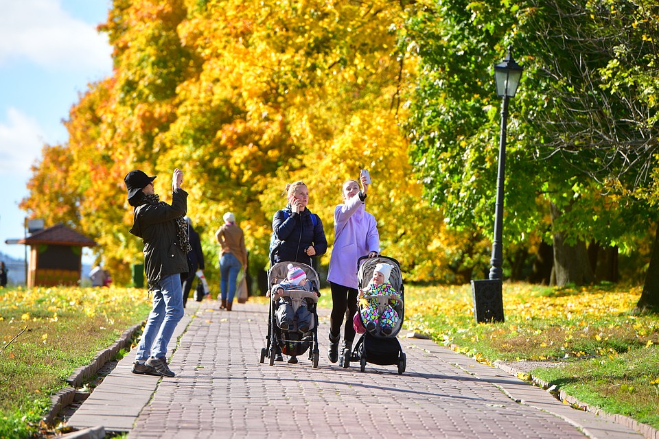 В Москве аномально тепло