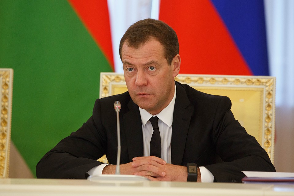 Премьер РФ Дмитрий Медведев