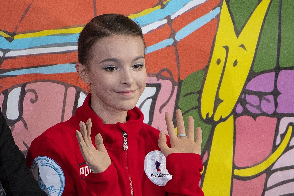 Анна Щербакова на Skate America стала первой.