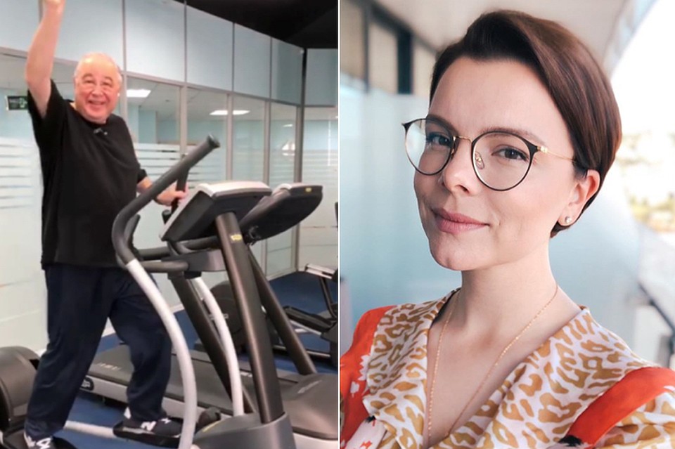Татьяна Брухунова вдохновляет Евгения Петросяна на регулярные занятия спортом. Фото: Инстаграм.