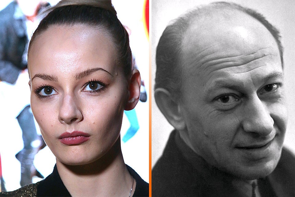 Внучка Народного артиста СССР Евгения Александровича Евстигнеева, актриса Софья Евстигнеева.