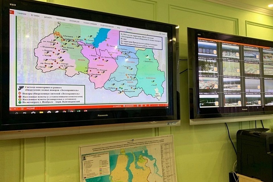 В зону мониторинга природных пожаров попадут Надымский и Пуровский районы Фото: «Леса Ямала»
