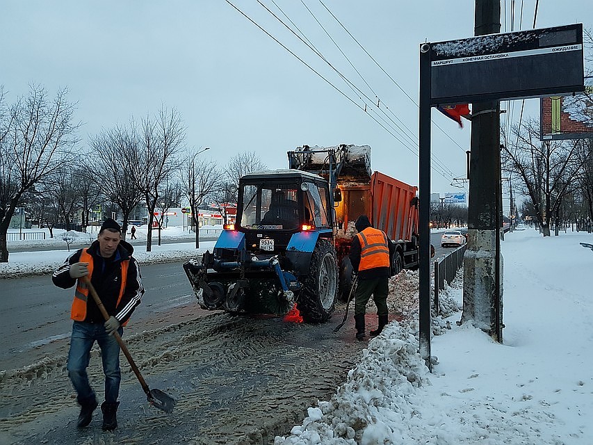 К столице постепенно подкрадывается зима