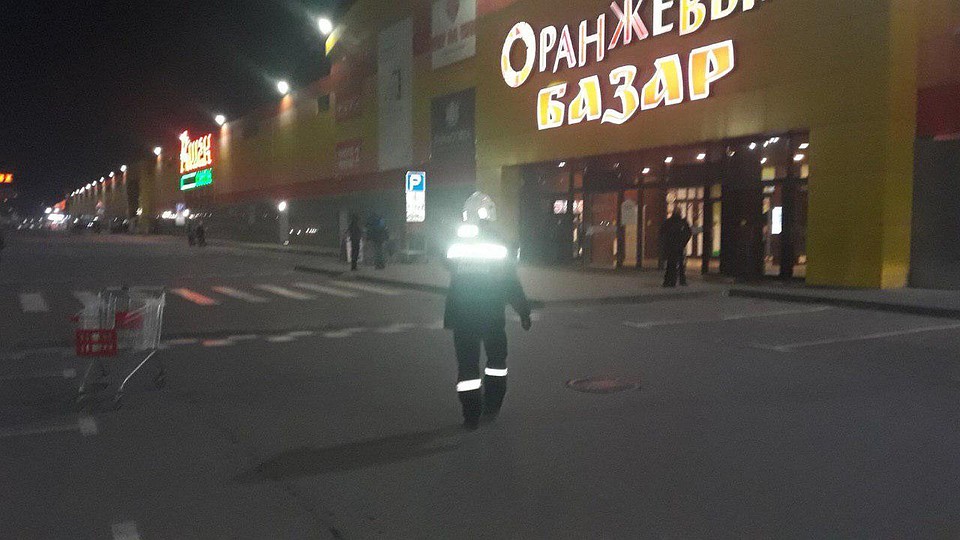 На вызов к "Оранжевому" прибыли все экстренные службы