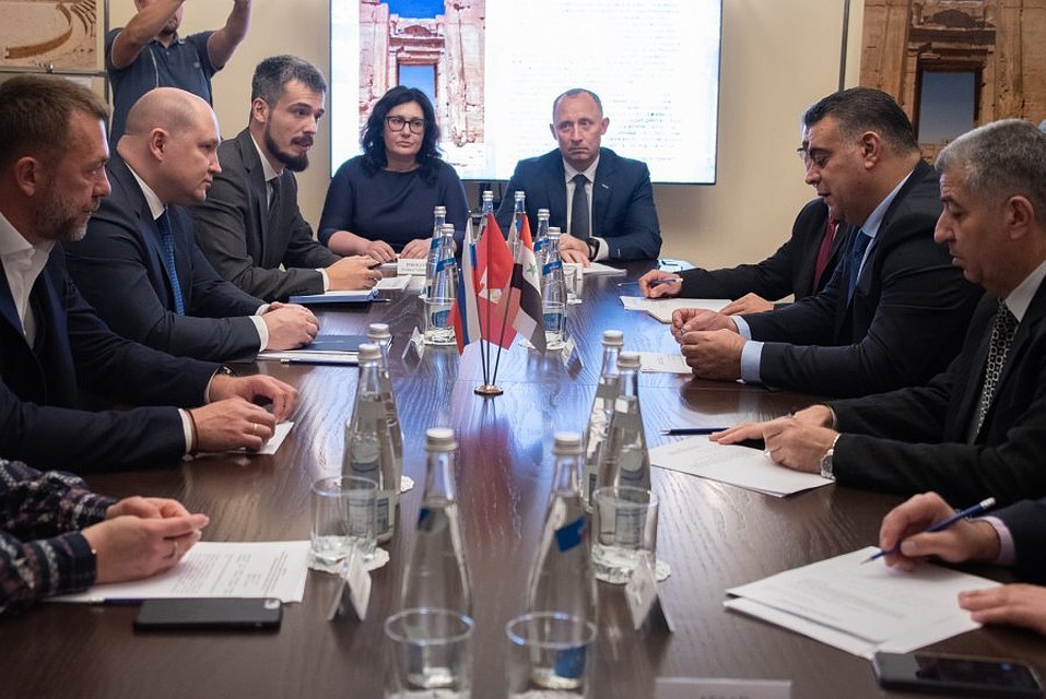 Сирийская делегация встретилась с руководством Севастополя. Фото: пресс-служба правительства Севастополя