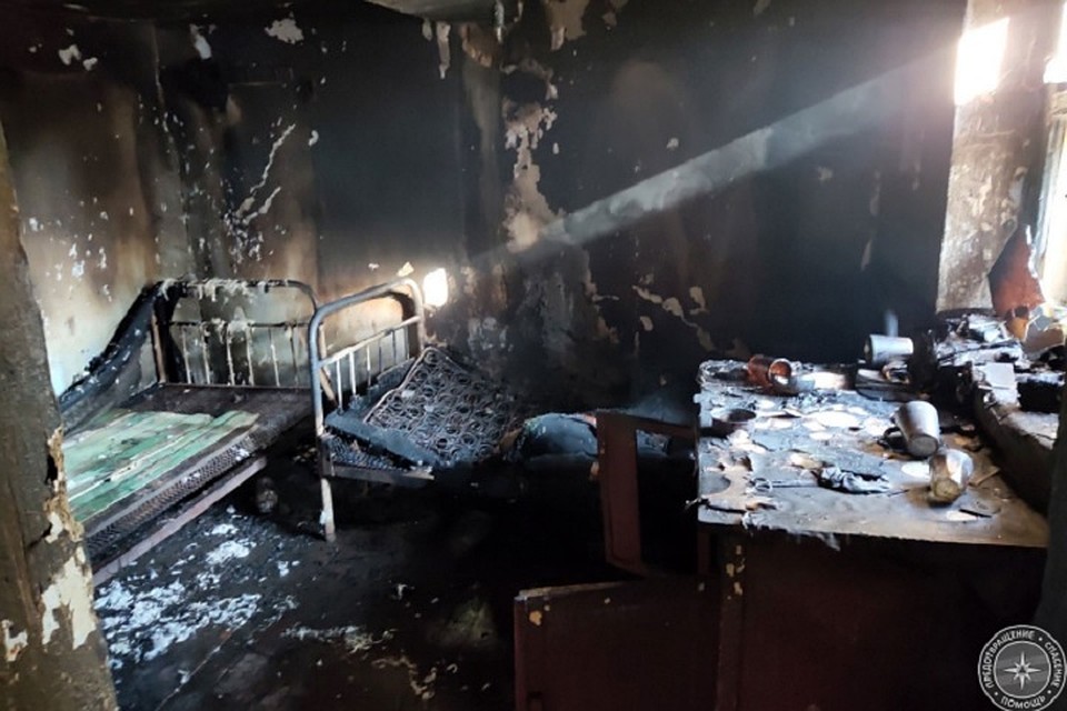 Пенсионер жил один (Фото: МВД Приднестровья).