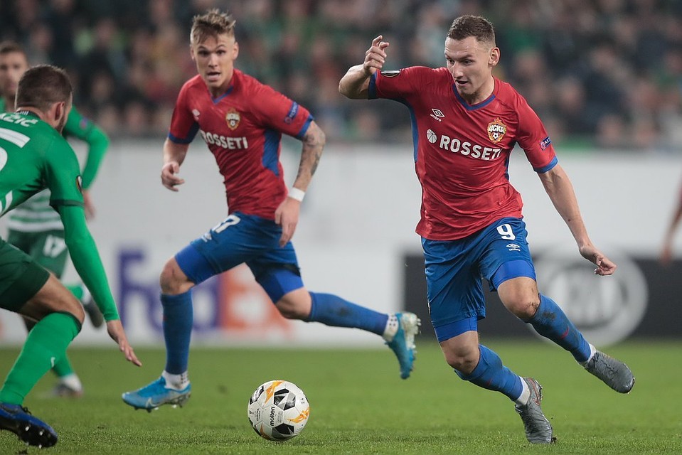 Забить «армейцы» так и не смогли. Фото: twitter.com/pfc_cska.