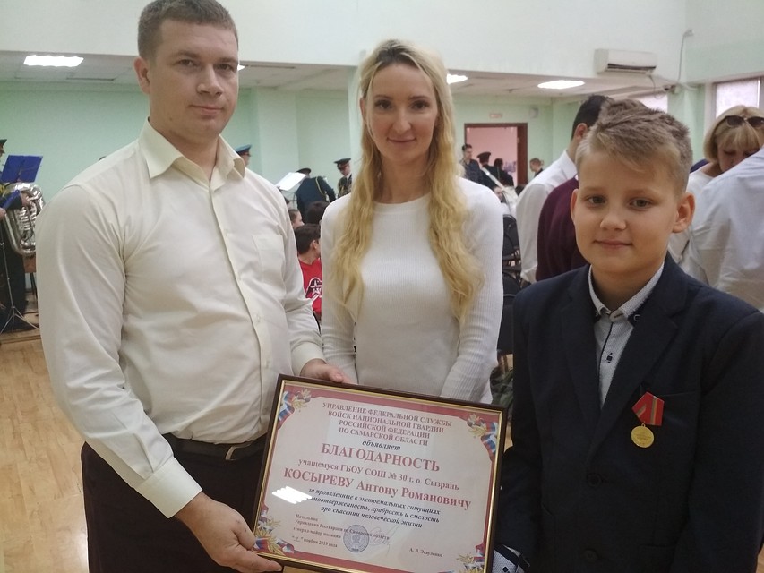 Родители Антона узнали о подвиге сына из газет