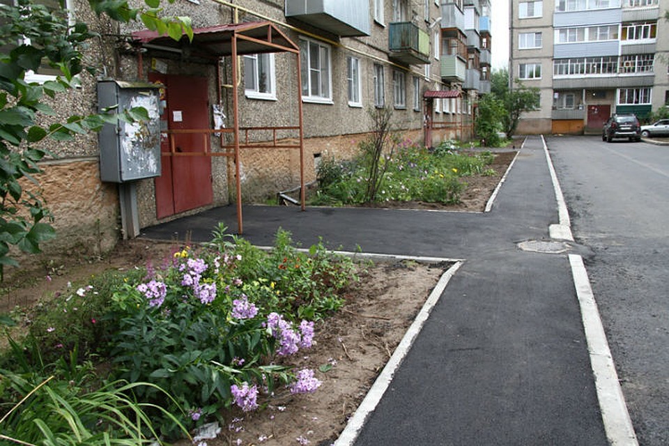 В среднем ремонт одной территории обходится в три миллиона рублей. ФОТО: администрация Рыбинска