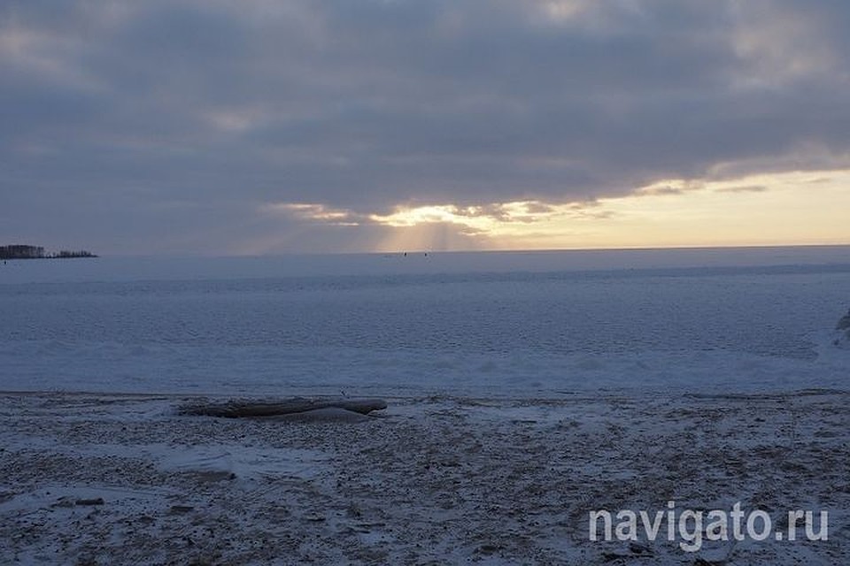 Лед еще не окреп. Нужно немного подождать. Фото: «Навигатор»