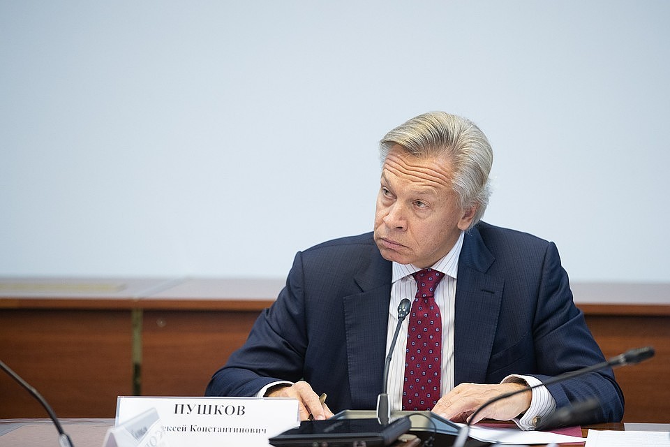 Председатель комитета Совета Федерации по информационной политике Алексей Пушков
