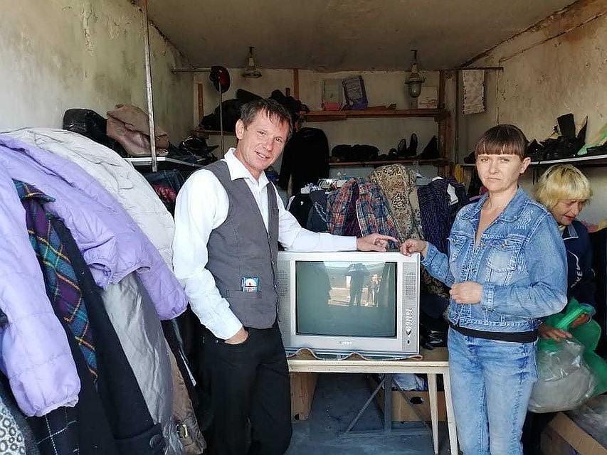 Начиналось все с гуманитарного гаража Фото: архив Николая Калабанова