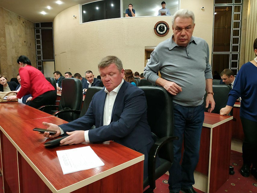 Михаил Исаев и Леонид Писной