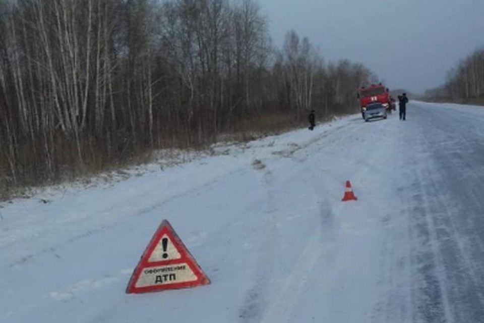 Водитель и двое пассажирок в авто получили различные травмы после аварии. Фото: МВД по Новосибирской области