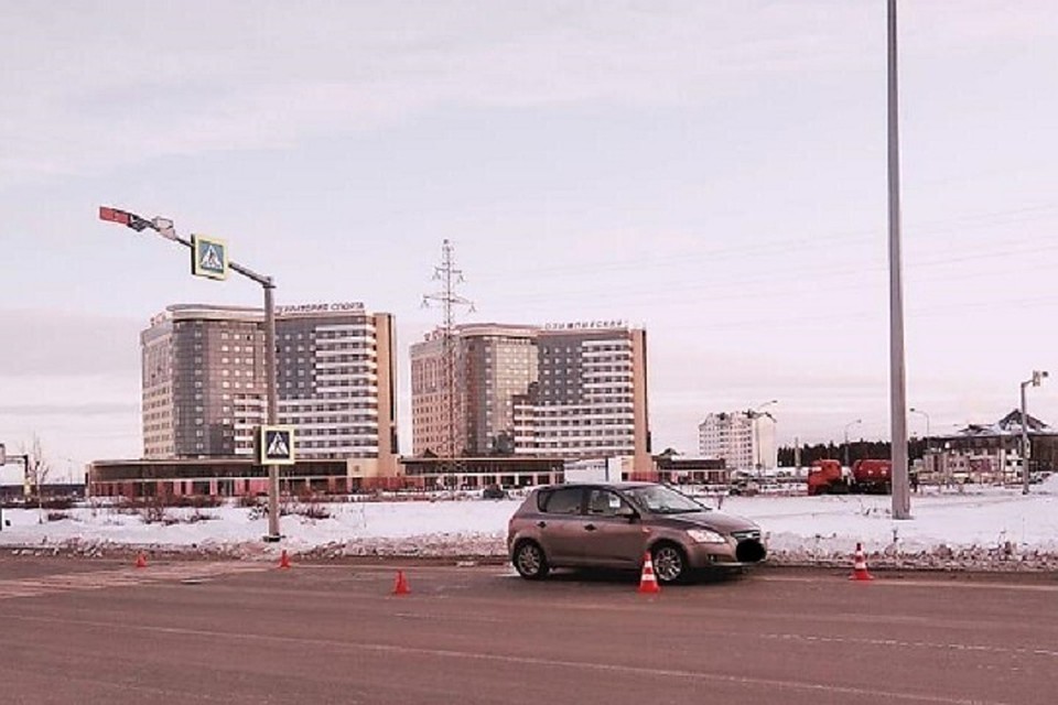 В Ханты-Мансийске водитель на «Киа» сбила пешехода. Фото с сайта Госавтоинспекции ХМАО-Югры