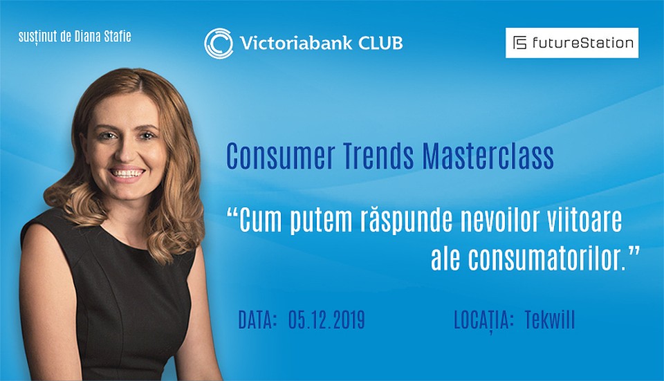 In 5 decembrie, incepand cu ora 15:00, te asteptam la Tekwill unde va avea loc o noua editie Victoriabank CLUB