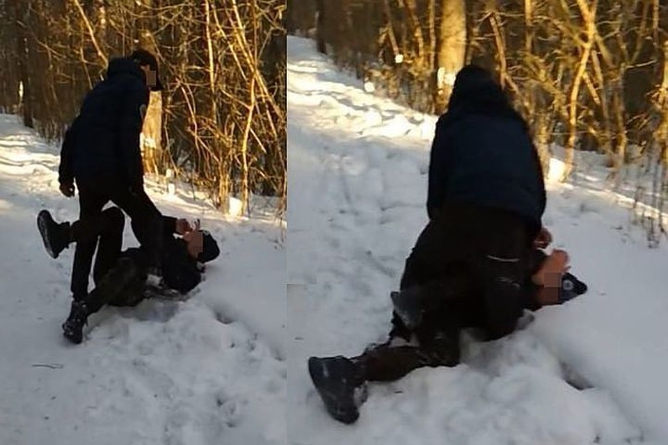 Следователи ищут банду отмороженных подростков, избивающих школьников. Фото: стоп-кадр