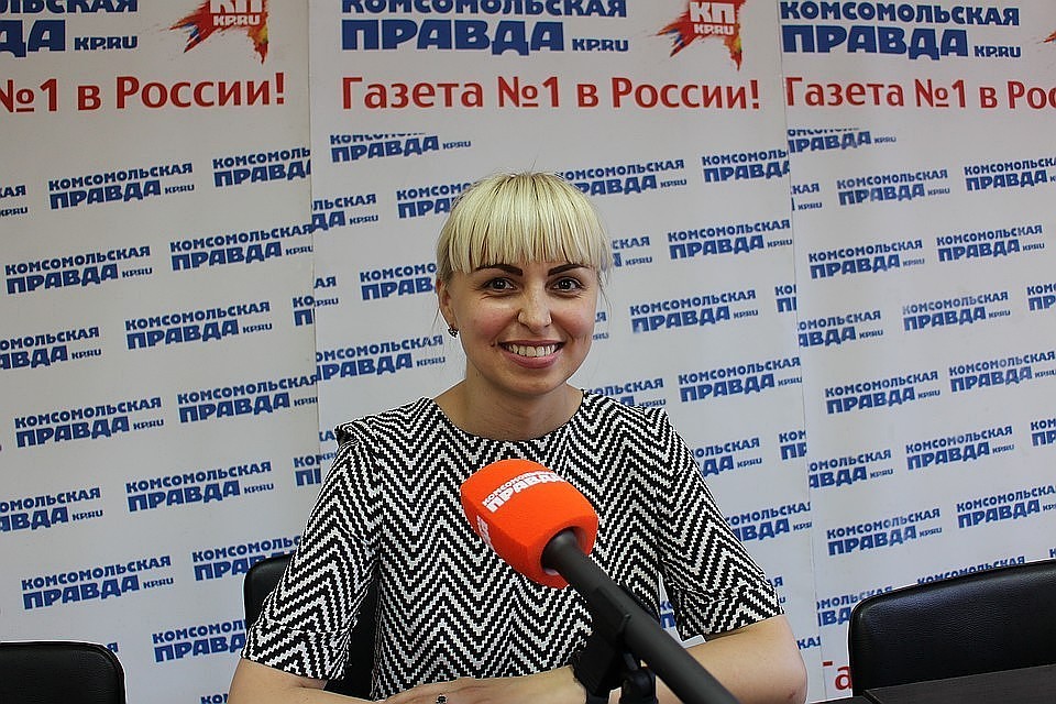 Анастасия Гридчина - частый гость в студии КП