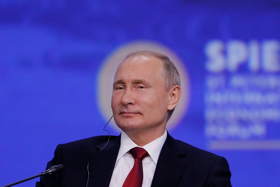 Президент России Владимир Путин