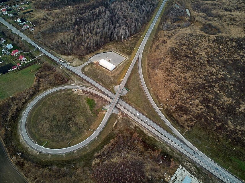 В Орловской области открылась объездная дорога в обход Нарышкино. Фото: соцсети vk.com/klychkov_andrey_official