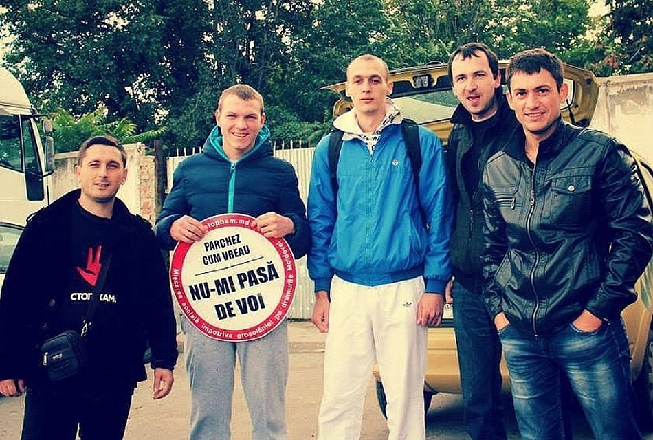 Борцы против хамства в Молдове. Фото: соцсети
