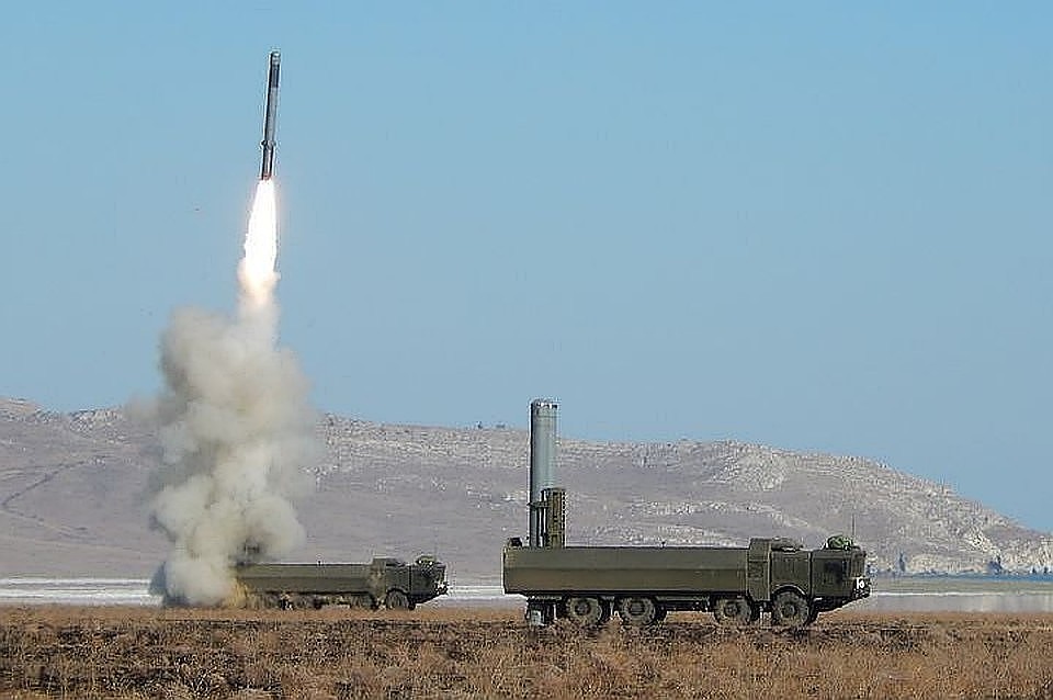 Ракетные комплексы отрабатывают удары в различных условиях. Фото: отдел информационного обеспечения ЧФ