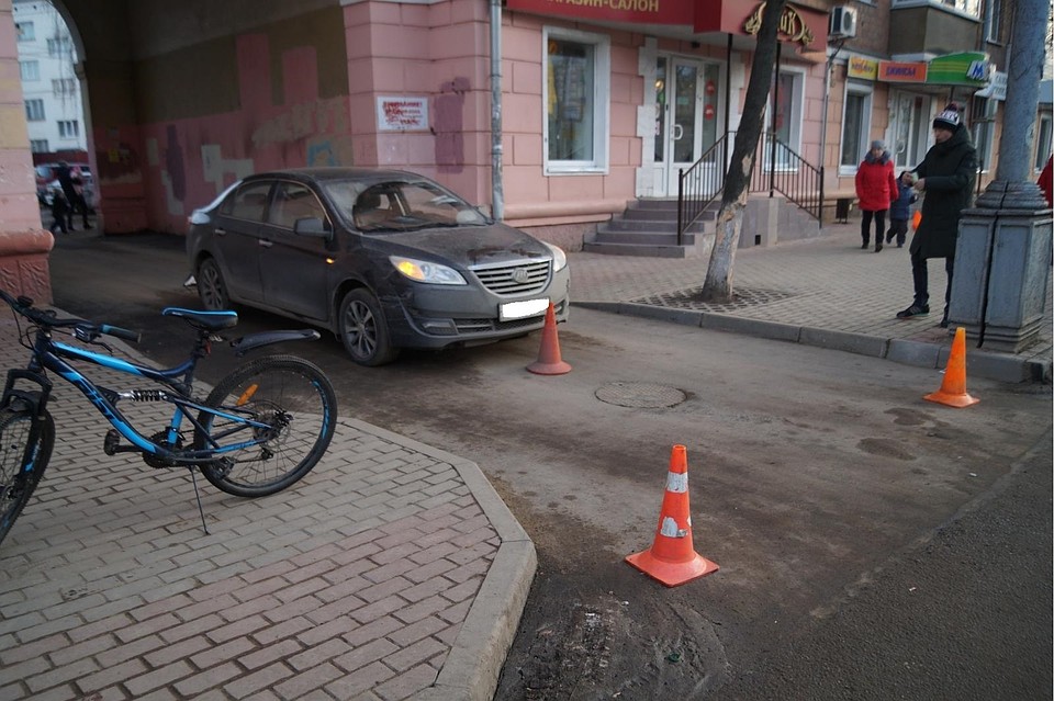 В Орле водитель «Лифана» сбил подростка-велосипедиста. Фото: УГИБДД УМВД России по Орловской области