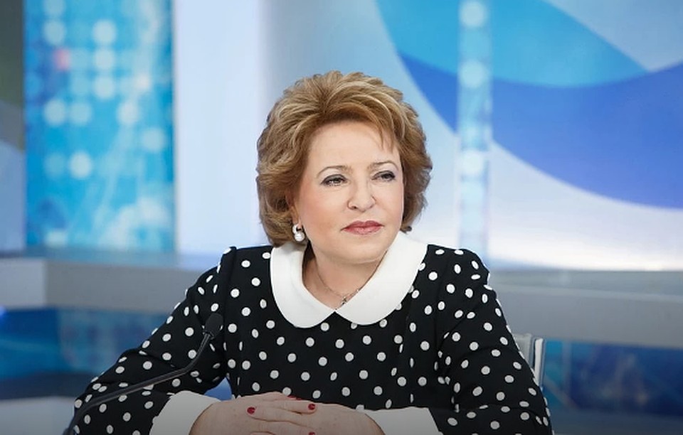 Валентина Матвиенко. Фото: Пресс-служба Совета Федерации РФ