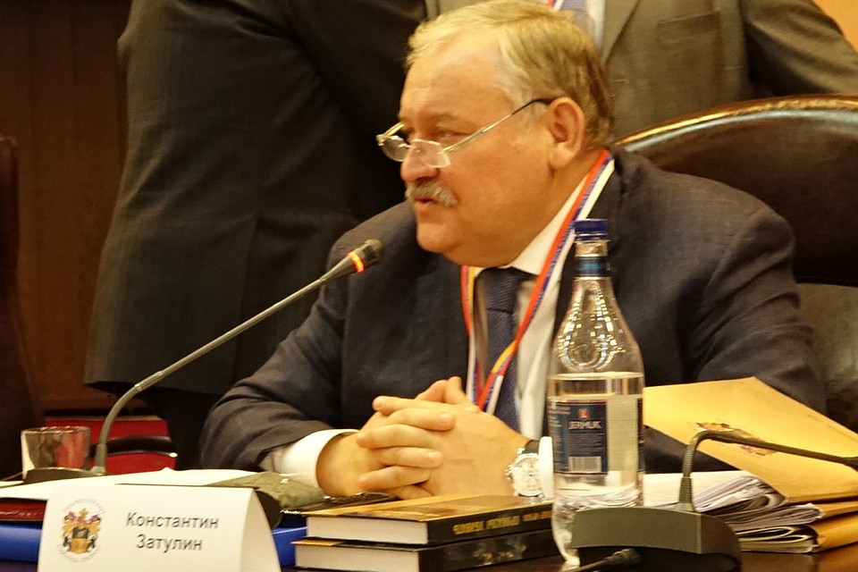 Депутат Госдумы России Константин Затулин,